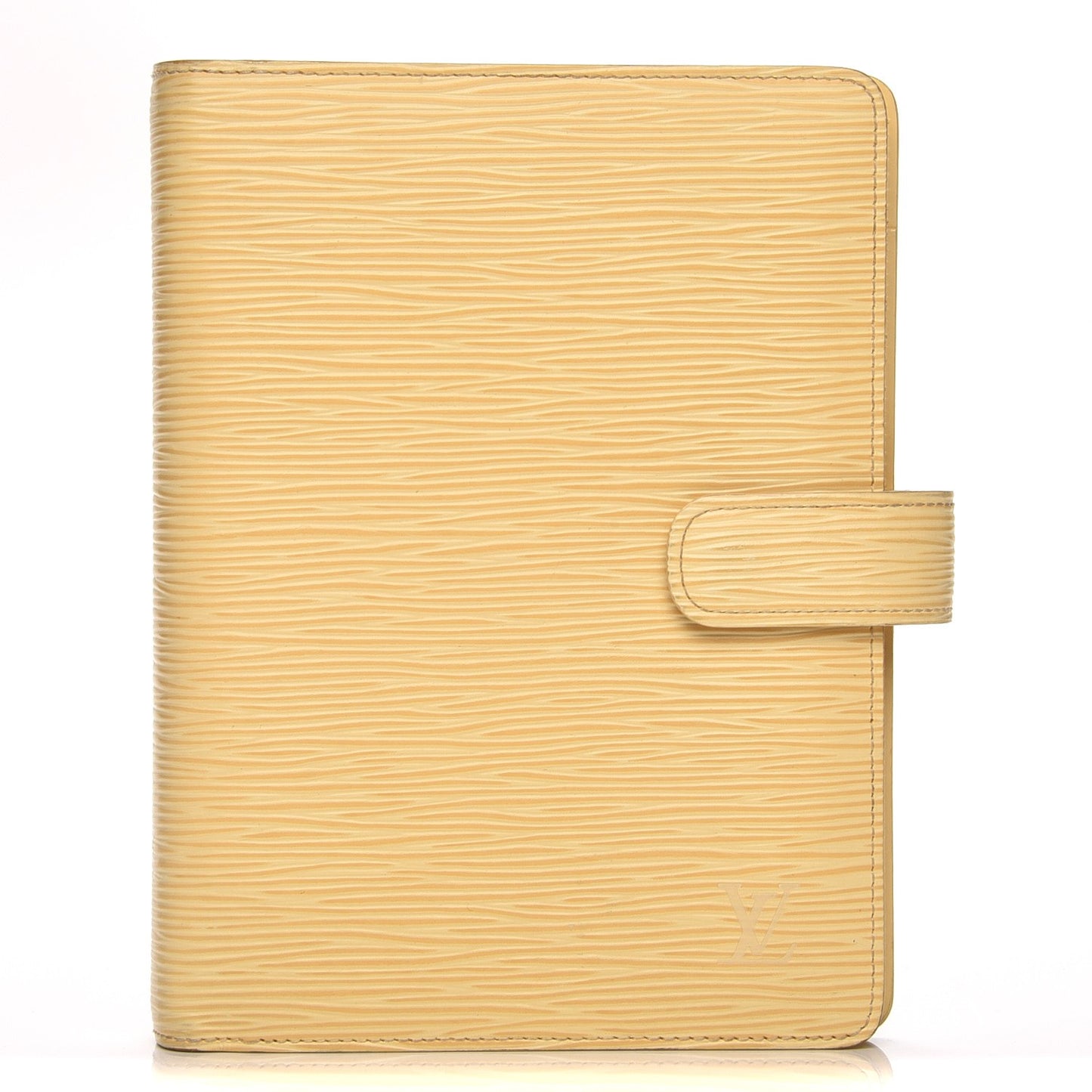 Epi Medium Ring Agenda Cover Vanilla