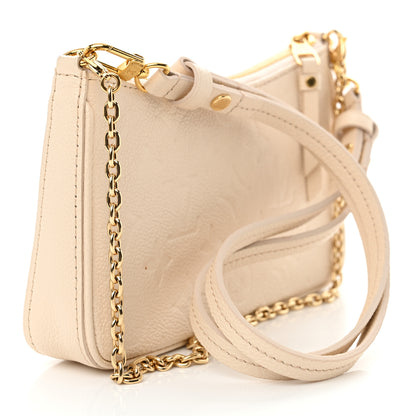 Louis Vuitton Empreinte Easy Pouch On Strap Cream 3 of 12