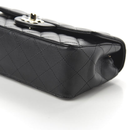 Chanel Lambskin Quilted Mini Rectangular Flap Black 7 of 11