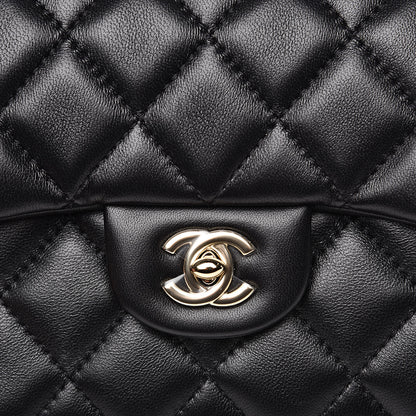 Chanel Lambskin Quilted Small My Precious Flap Black 10 of 12