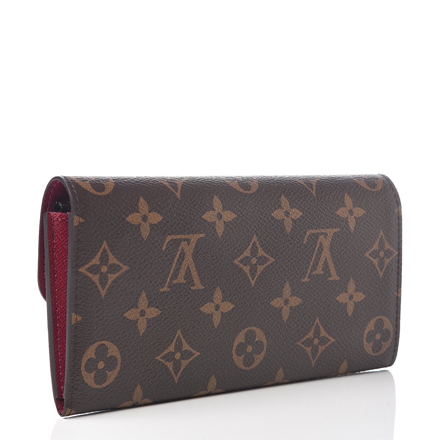 Monogram Emilie Wallet Fuchsia
