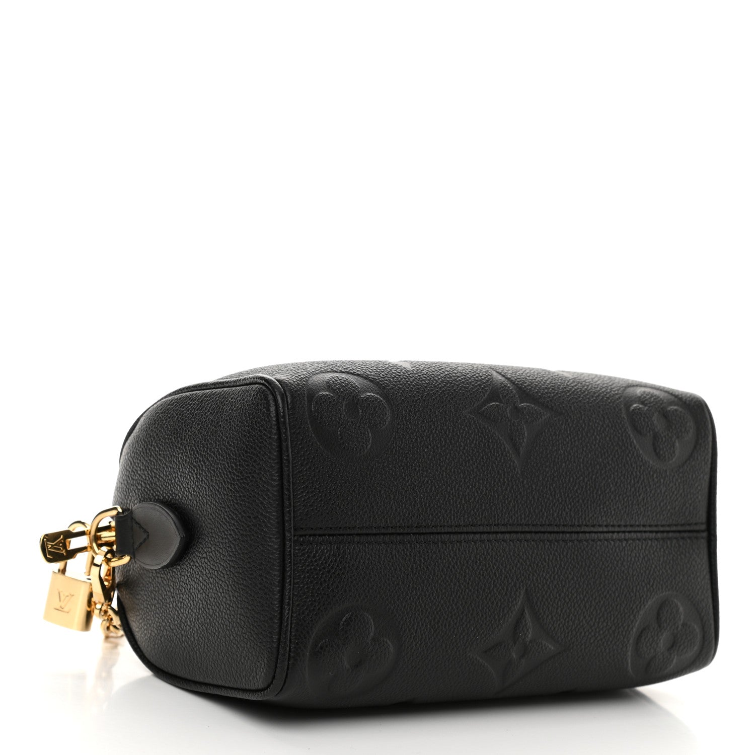 Louis Vuitton Empreinte Monogram Giant Speedy Bandouliere 20 Black 4 of 10