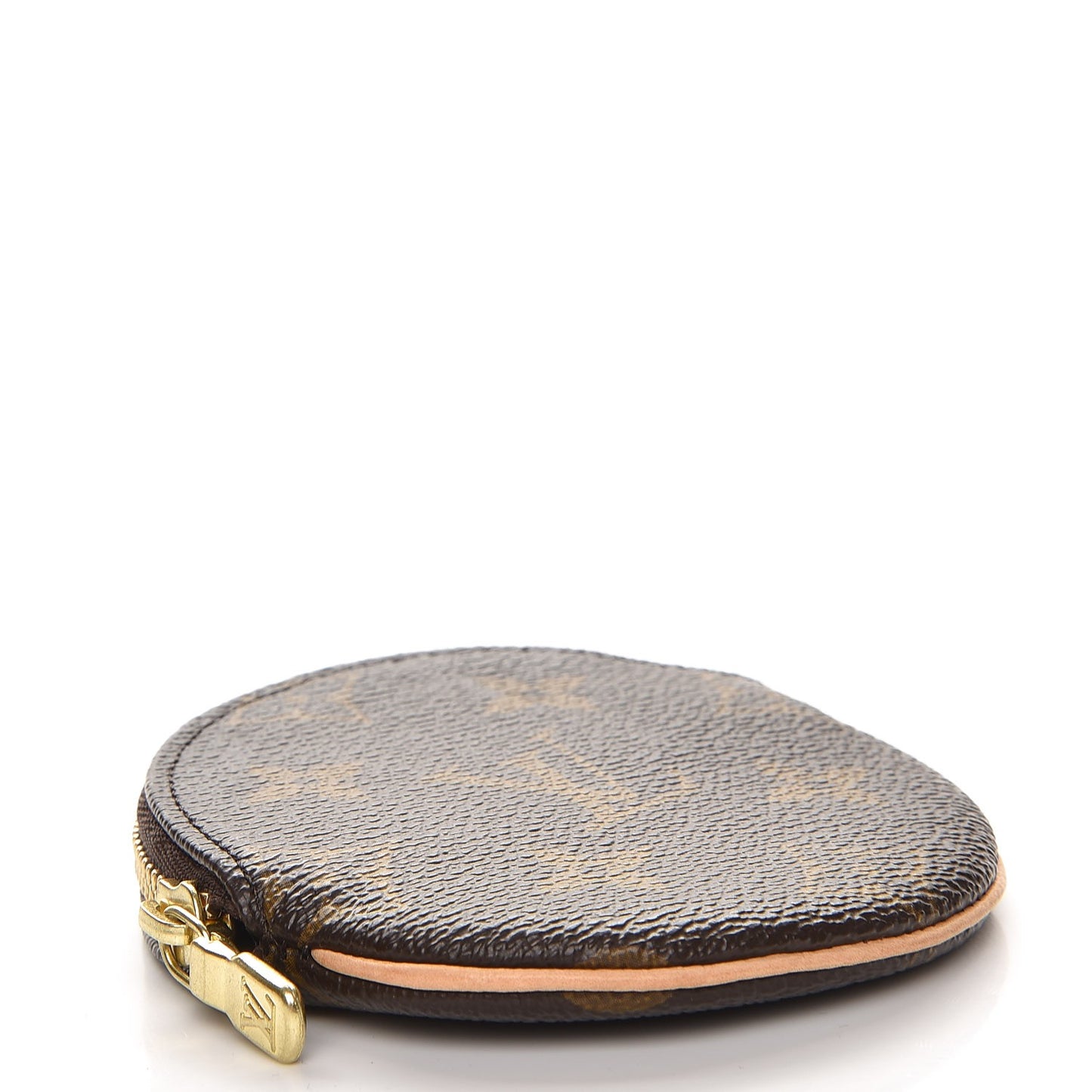 Monogram Round Coin Purse