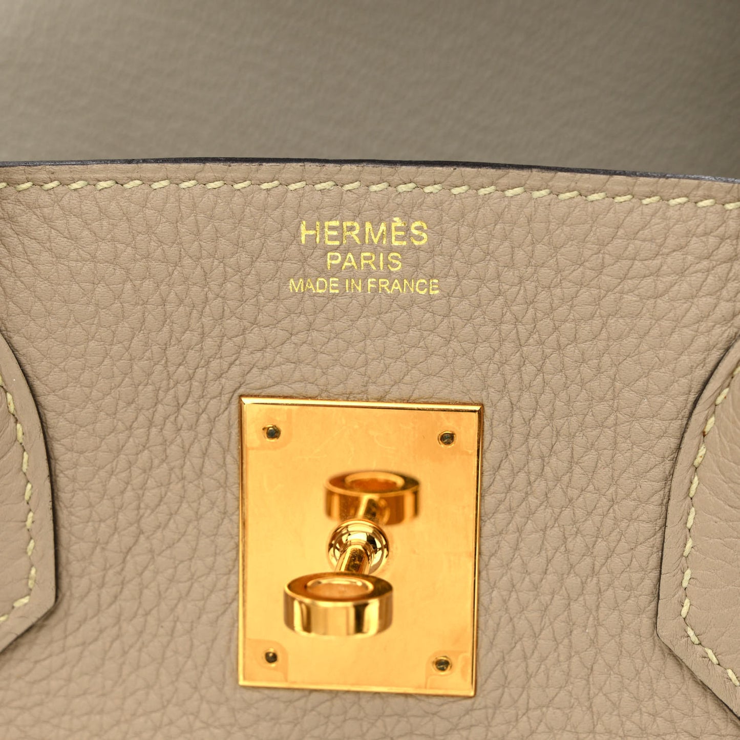 Togo Birkin 30 Gris Tourterelle