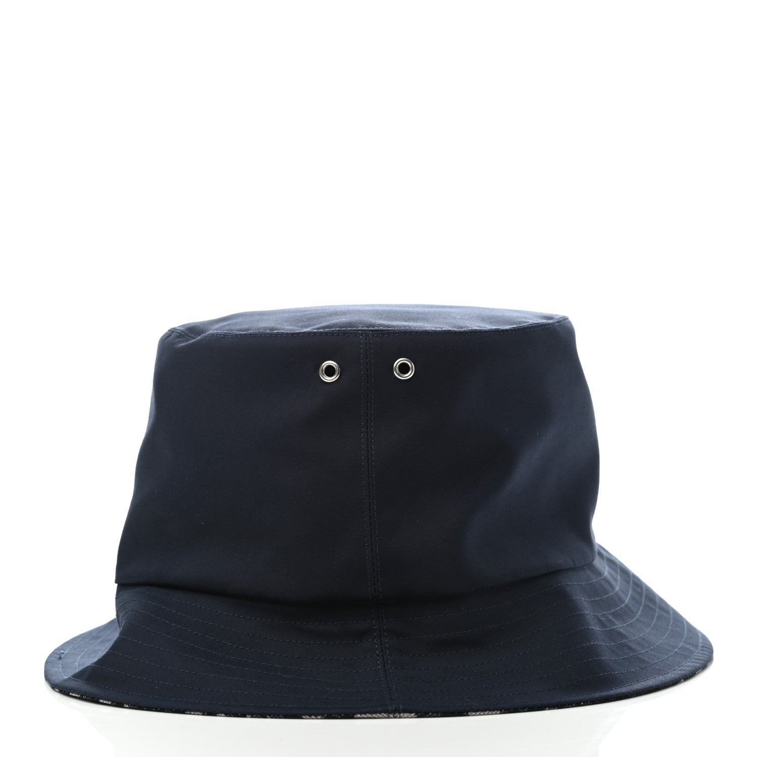 Christian Dior Oblique Reversible Teddy-D Brim Bucket Hat 57 Blue 5 of 8