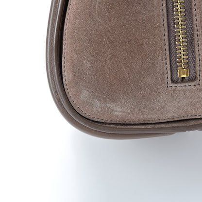 Alexander McQueen Calfskin Embossed Suede Large Heroine Tan 18 of 19