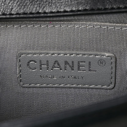 Chanel Calfskin Double Stitch Small Boy Flap Black 6 of 11