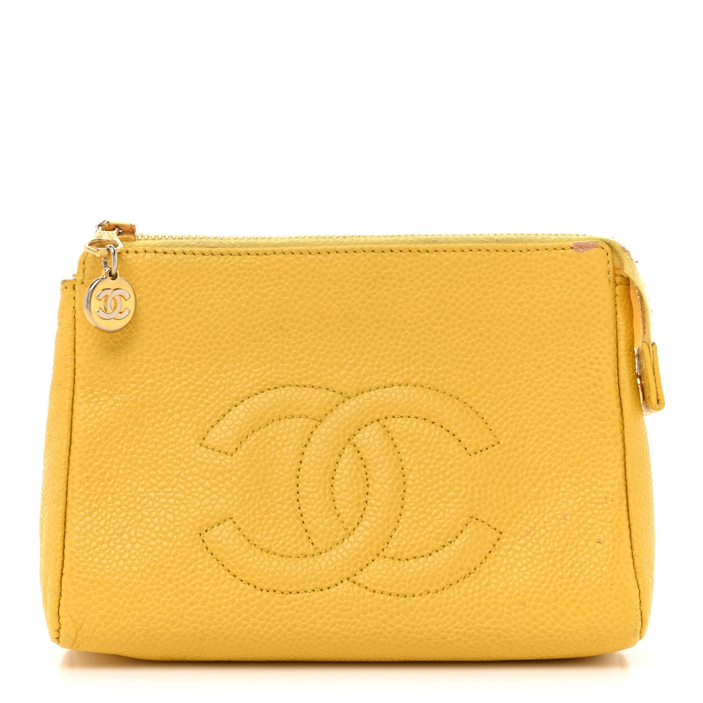 Caviar Timeless CC Cosmetic Pouch Yellow