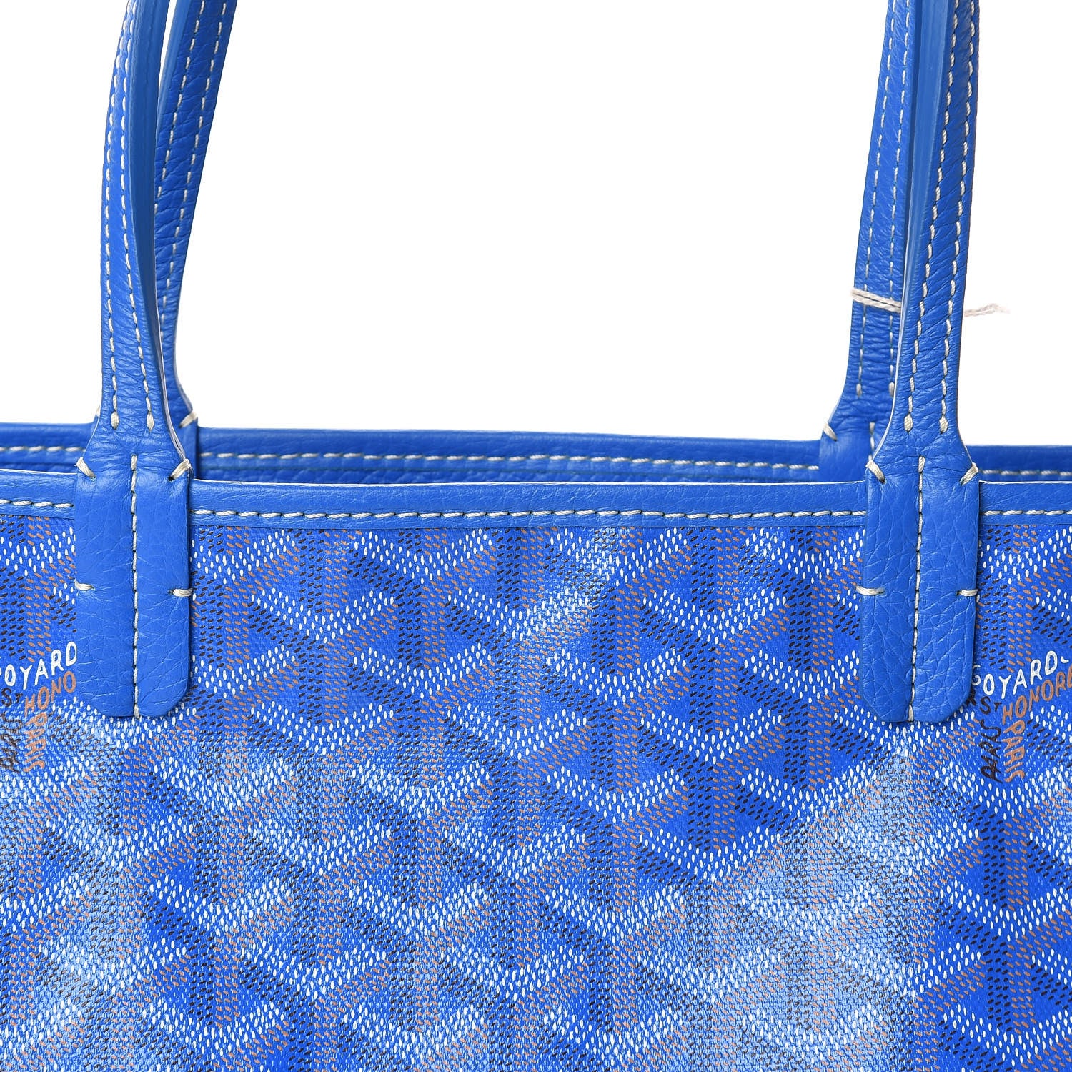 Goyard Goyardine Sac Hardy Pet Carrier PM Sky Blue 10 of 10