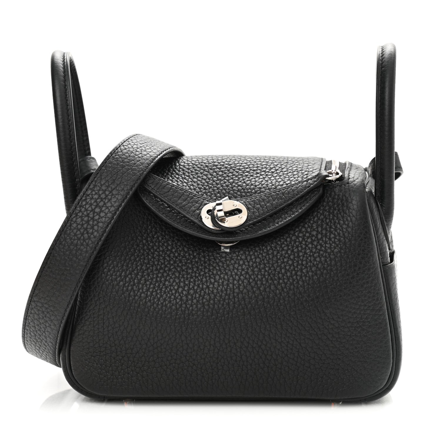 Taurillon Clemence Mini Lindy 20 Black