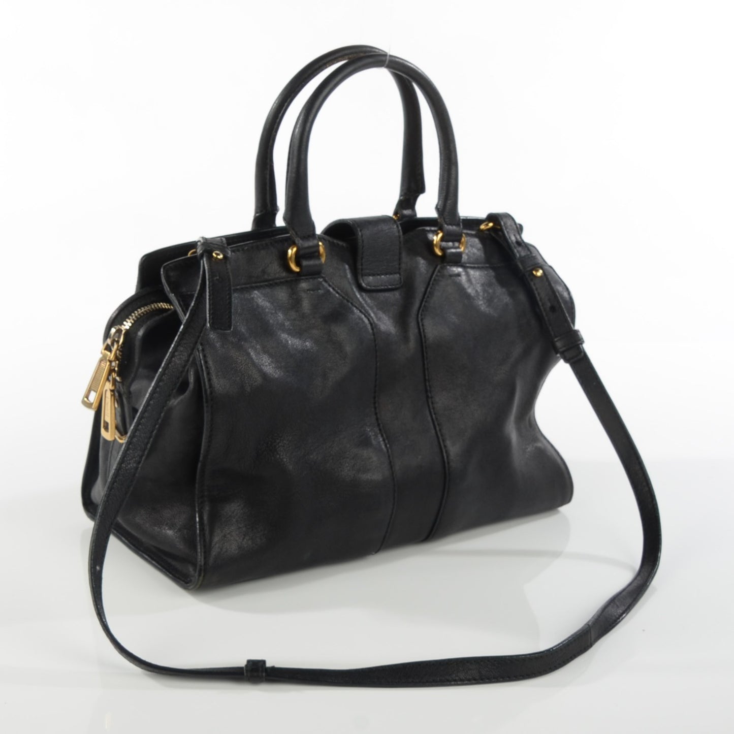 Sheepskin Small Cabas ChYc Black