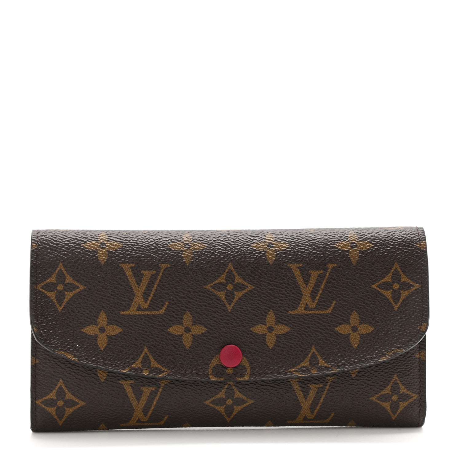 Louis Vuitton Monogram Emilie Wallet Fuchsia 1 of 10