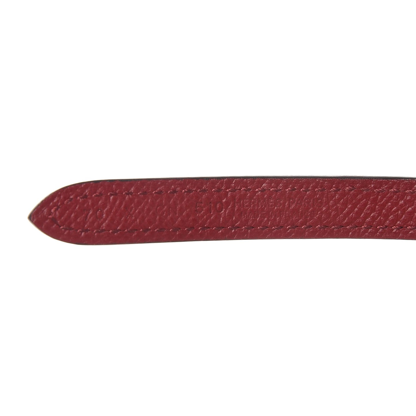 Swift Epsom 13mm Focus Belt 70 Black Rouge Grenat