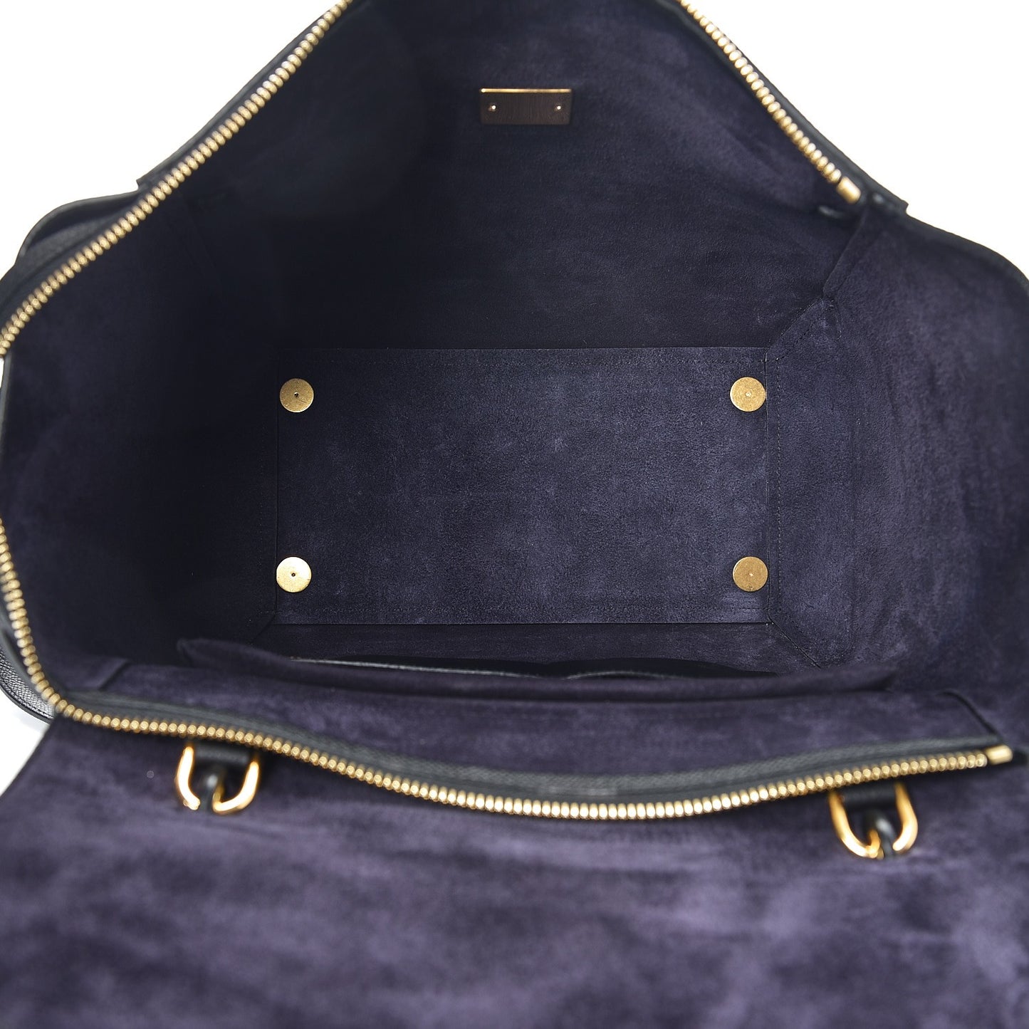 Grained Calfskin Mini Belt Bag Black