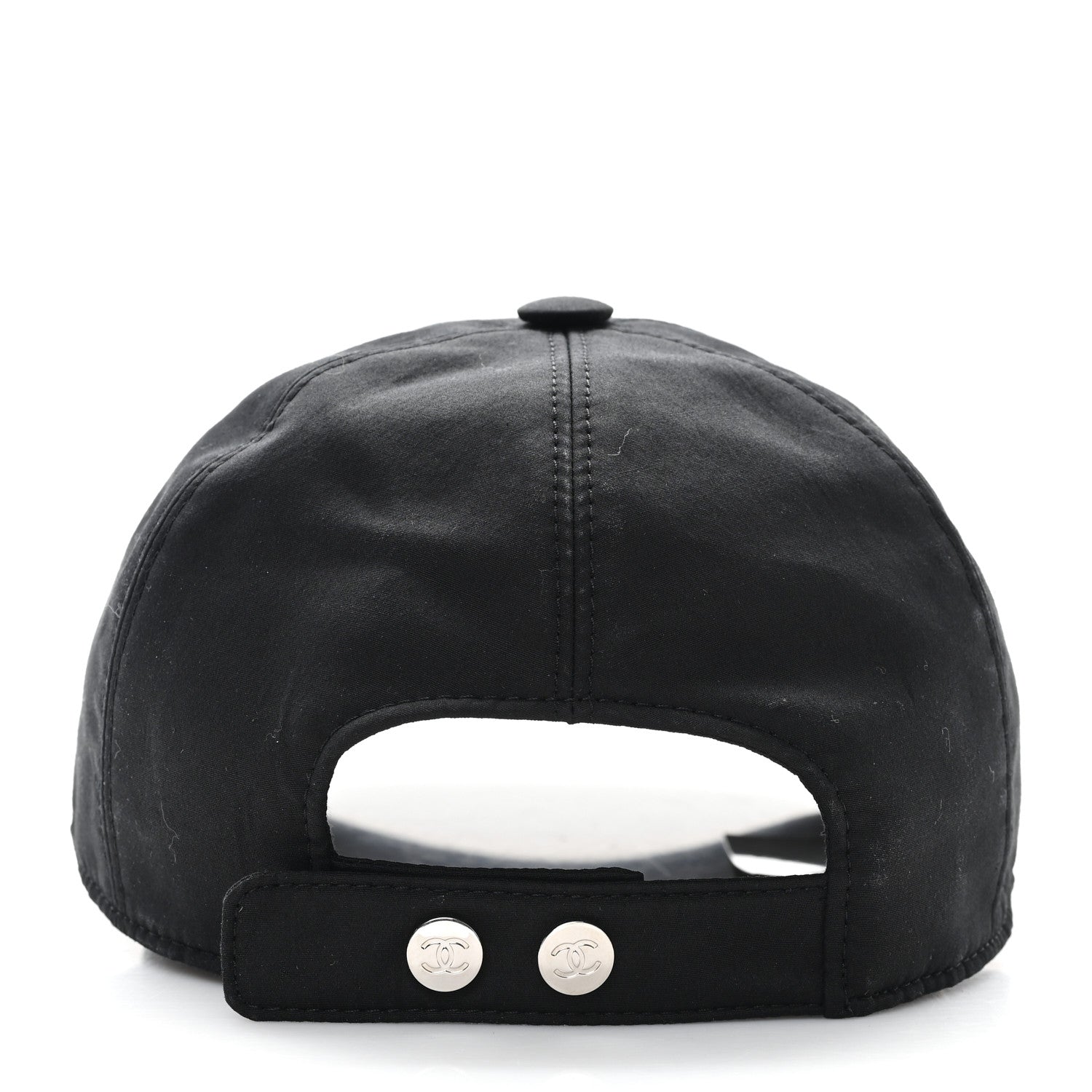 Chanel Cotton CC Cap Hat Black 5 of 8