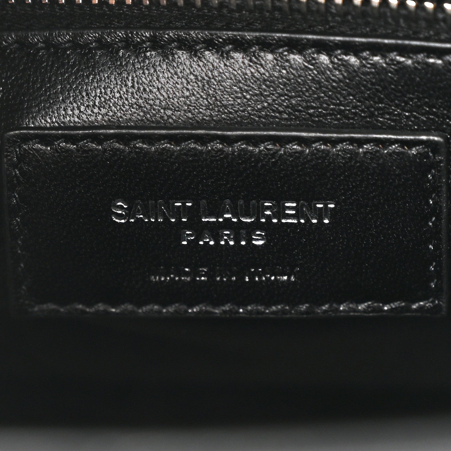 Saint Laurent Lizard Le Fermoir Top Handle Bag Small Black 6 of 9