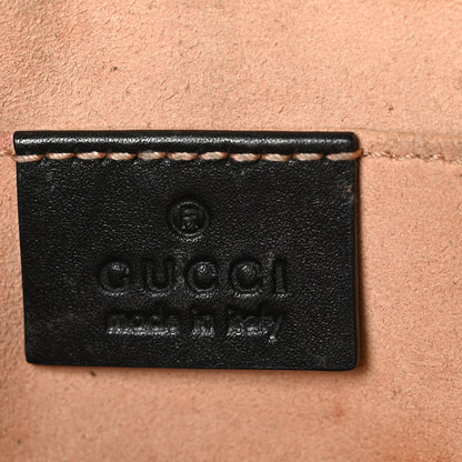 Gucci Calfskin Matelasse GG Marmont Belt Bag 75 30 Black 6 of 10