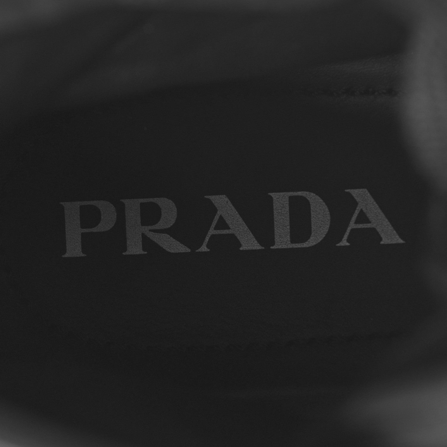 Prada Re-Nylon Gabardine Metal Triangle Logo Womens Wheel Pouch Pocket High Top Sneakers 40.5 Black 9 of 9