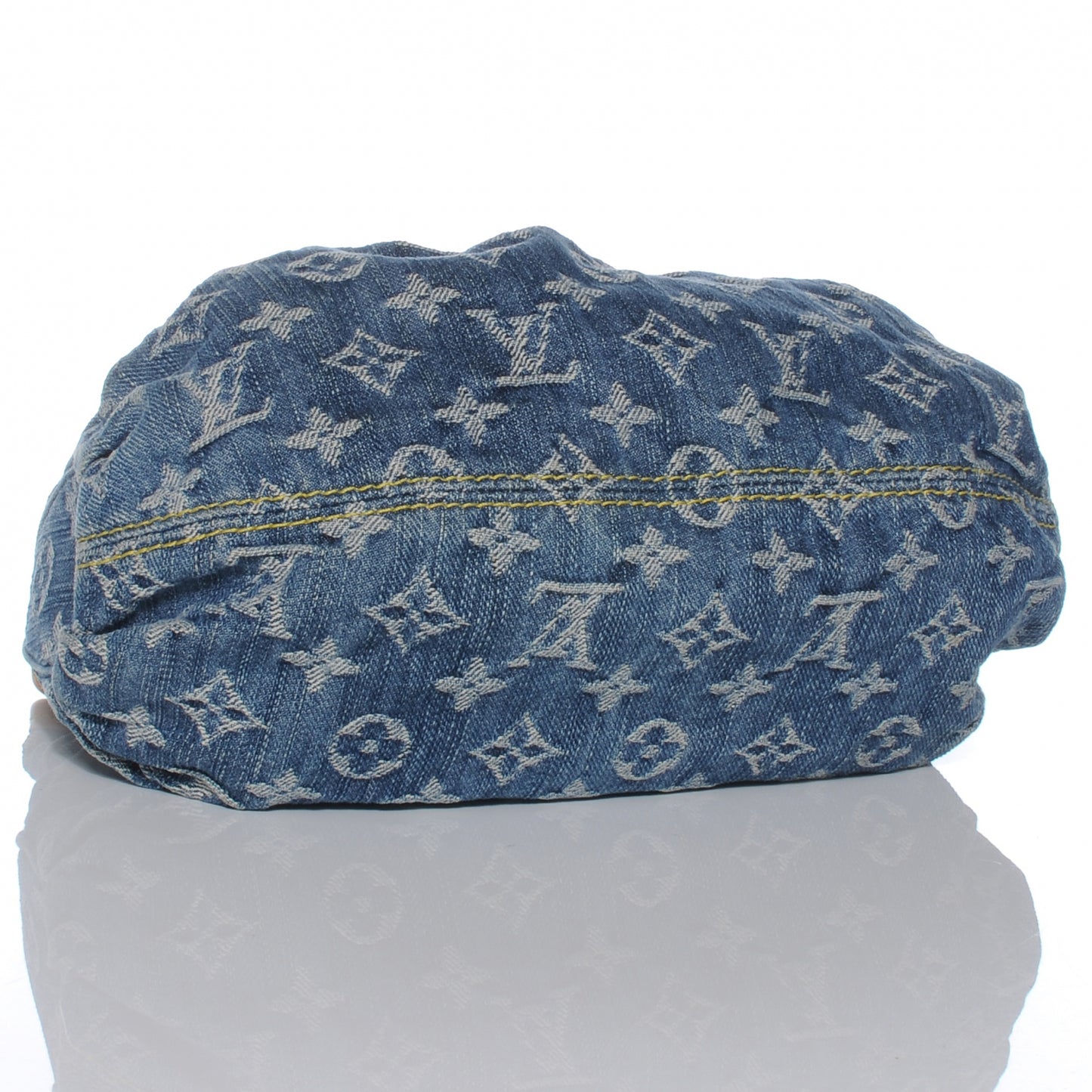 Monogram Denim Pleaty Blue