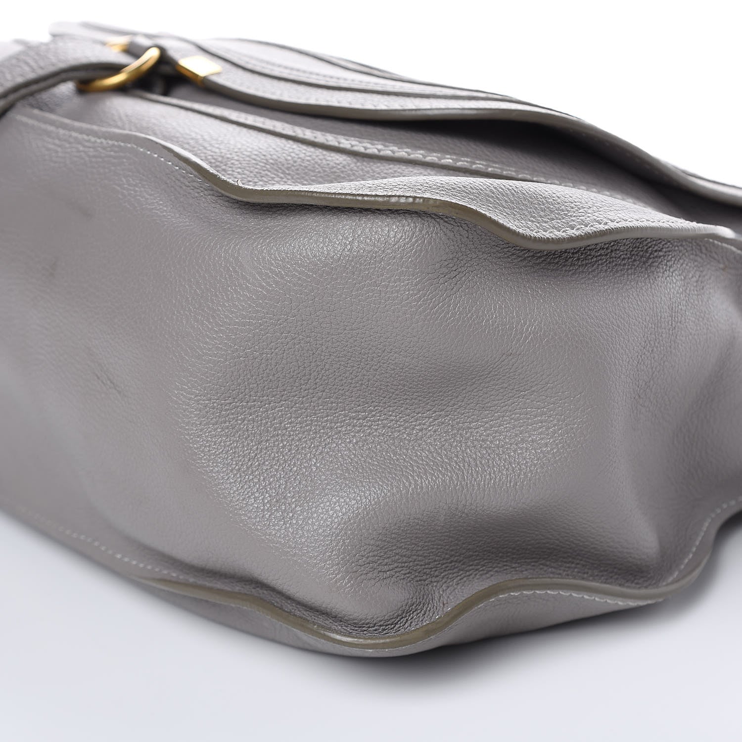 Chloe Calfskin Large Marcie Satchel Cashmere Grey 9 of 13