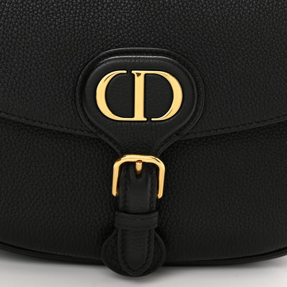 Christian Dior Grained Calfskin Medium Bobby Flap Black 7 of 10