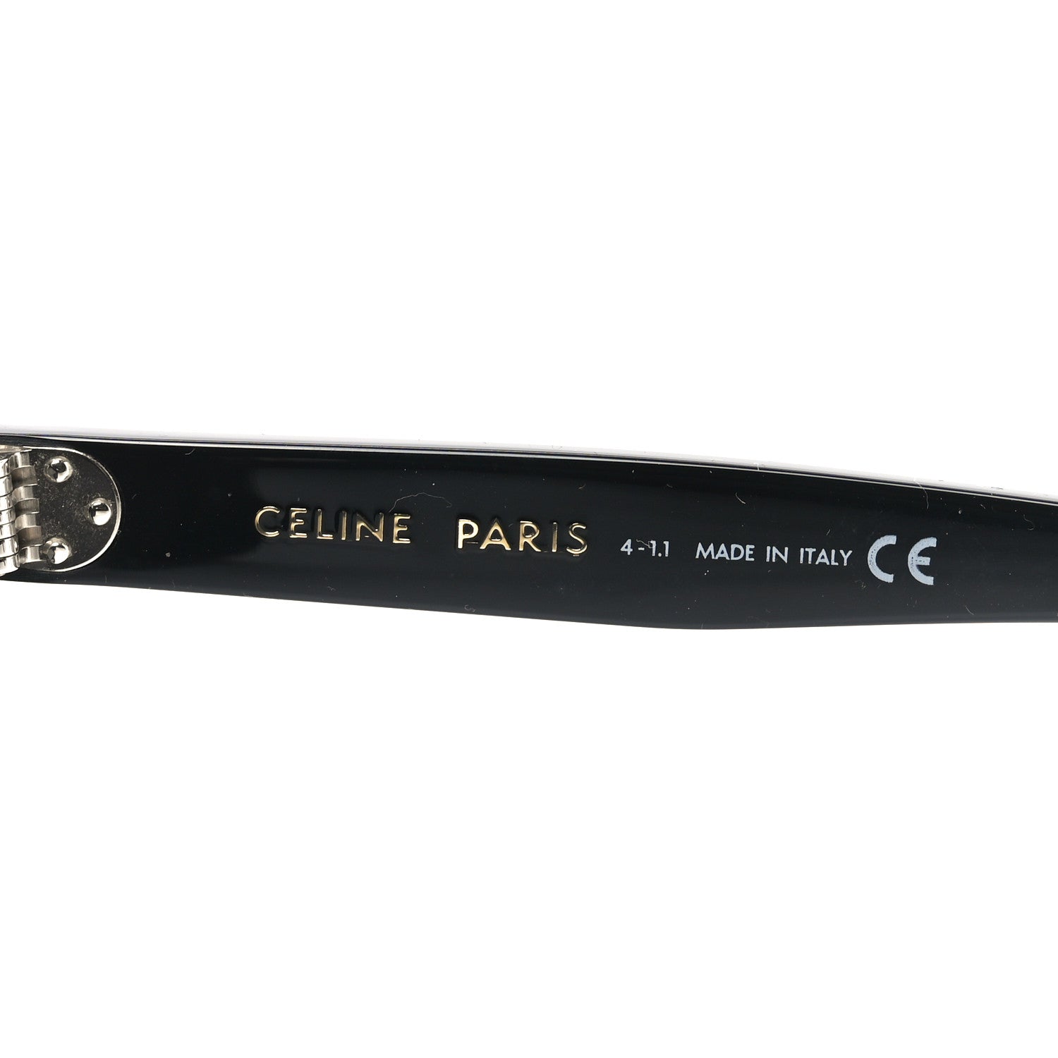 Celine Acetate Cat Eye Sunglasses CL40187I Black 5 of 7