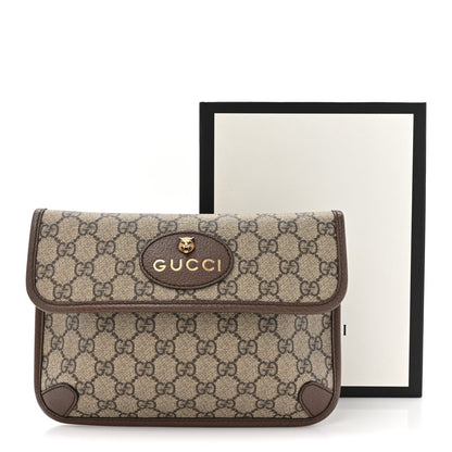Gucci GG Supreme Monogram Neo Vintage Web Belt Bag Brown 11 of 11