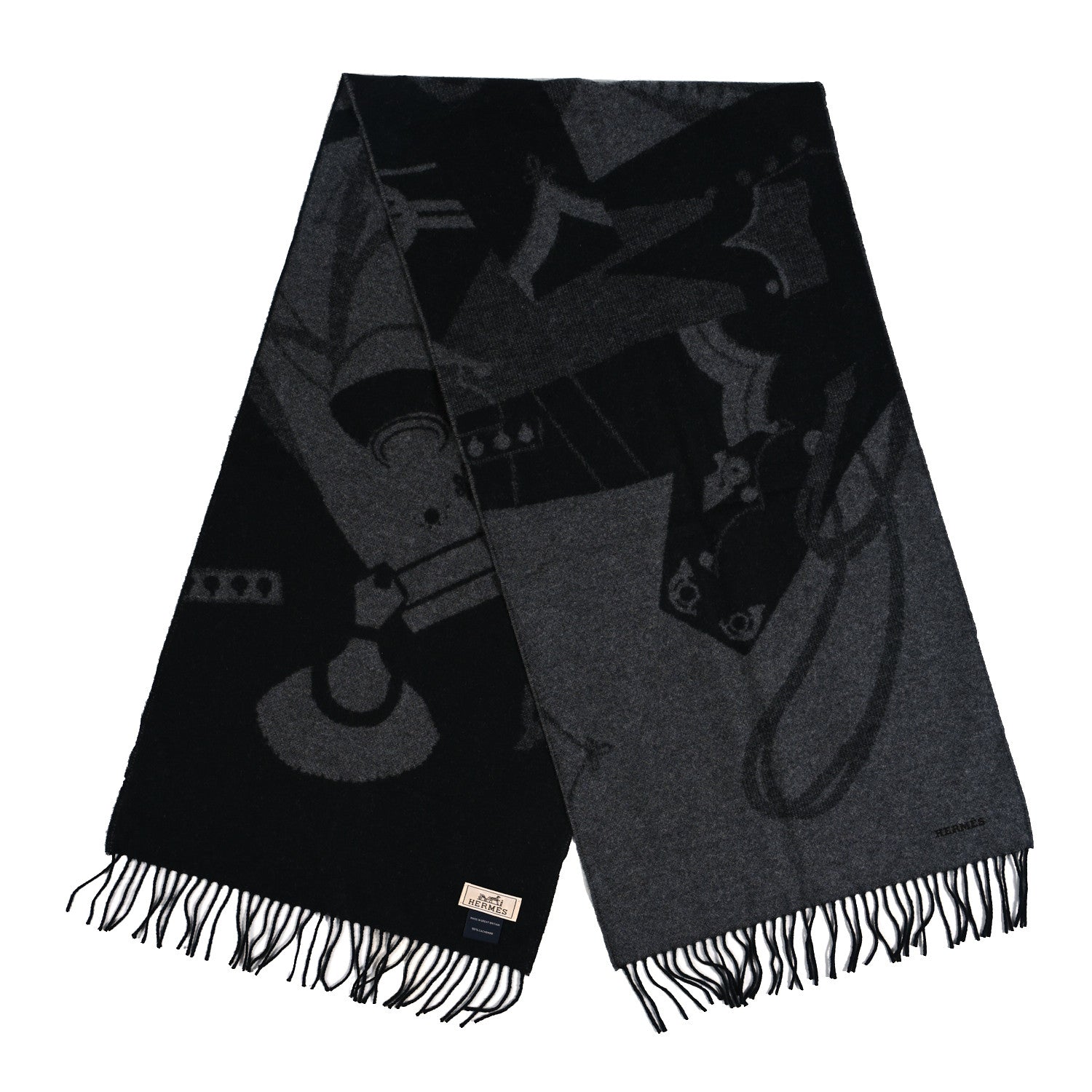 Hermes Cashmere Muffler 2 of 3