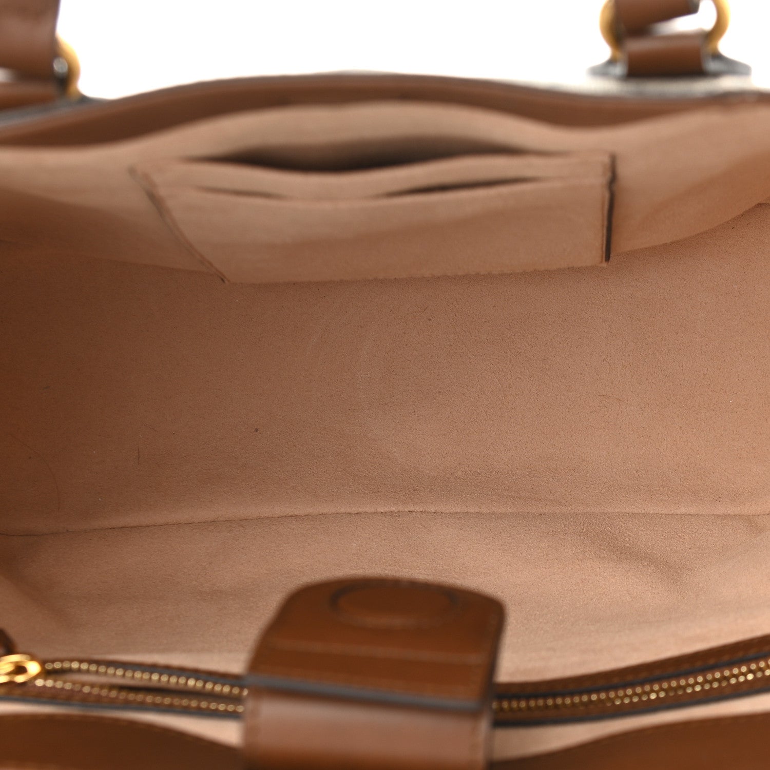 Gucci Soft GG Supreme Monogram Small Crossbody Tote Beige Cuir 5 of 11