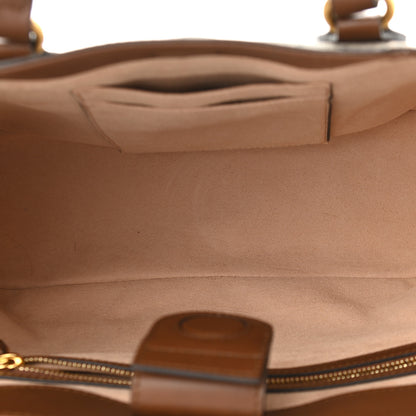 Gucci Soft GG Supreme Monogram Small Crossbody Tote Beige Cuir 5 of 11