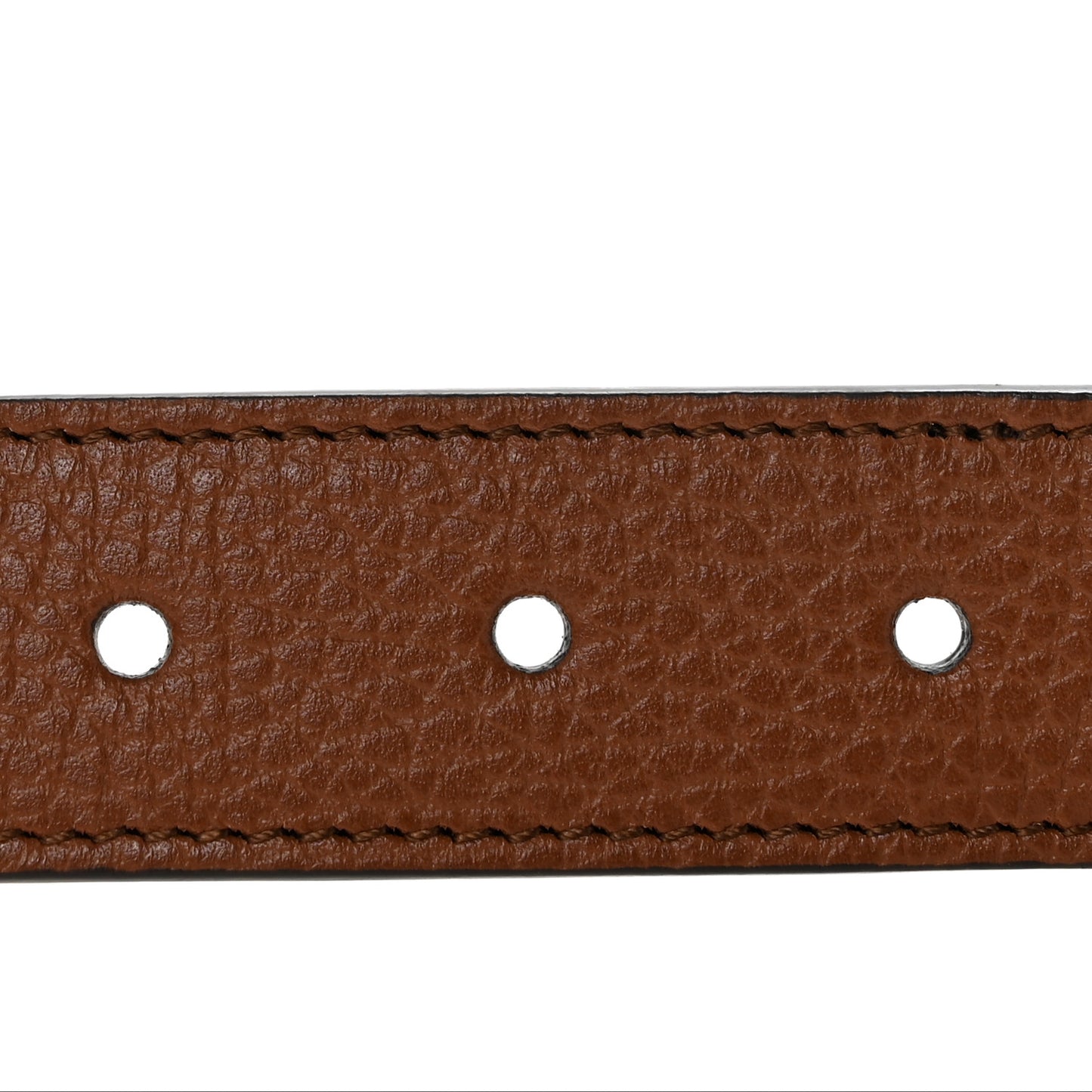 New Denim GG Monogram Dollar Calfskin Belt 65 26 Blue Tea Cuir Epilog