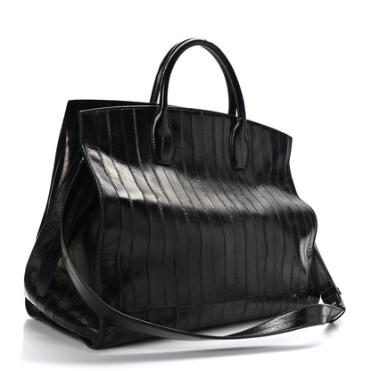 Salvatore Ferragamo Eel Large Studio Bag Black 3 of 8
