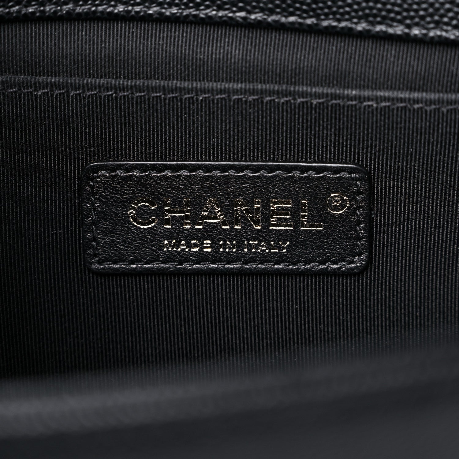 Chanel Caviar Quilted Medium Boy Flap Black 5 of 10