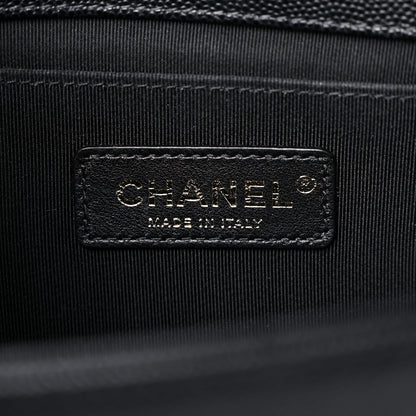 Chanel Caviar Quilted Medium Boy Flap Black 5 of 10