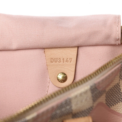 Louis Vuitton Damier Azur Tahitienne Speedy Bandouliere 30 Rose Ballerine 10 of 10
