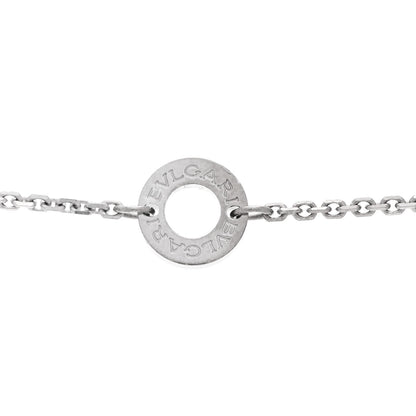 Bulgari 18K White Gold Diamond Divas' Dream Pave Openwork Necklace 5 of 6