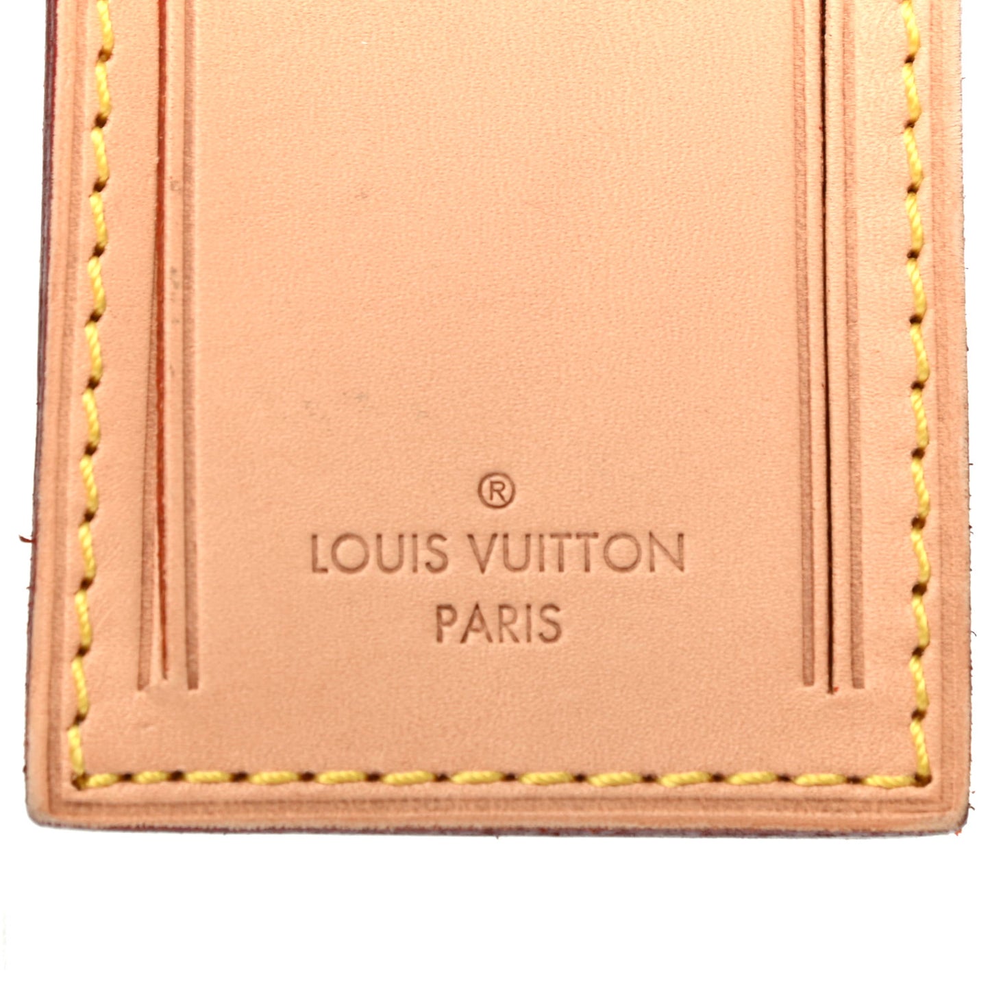 Vachetta Luggage Tag