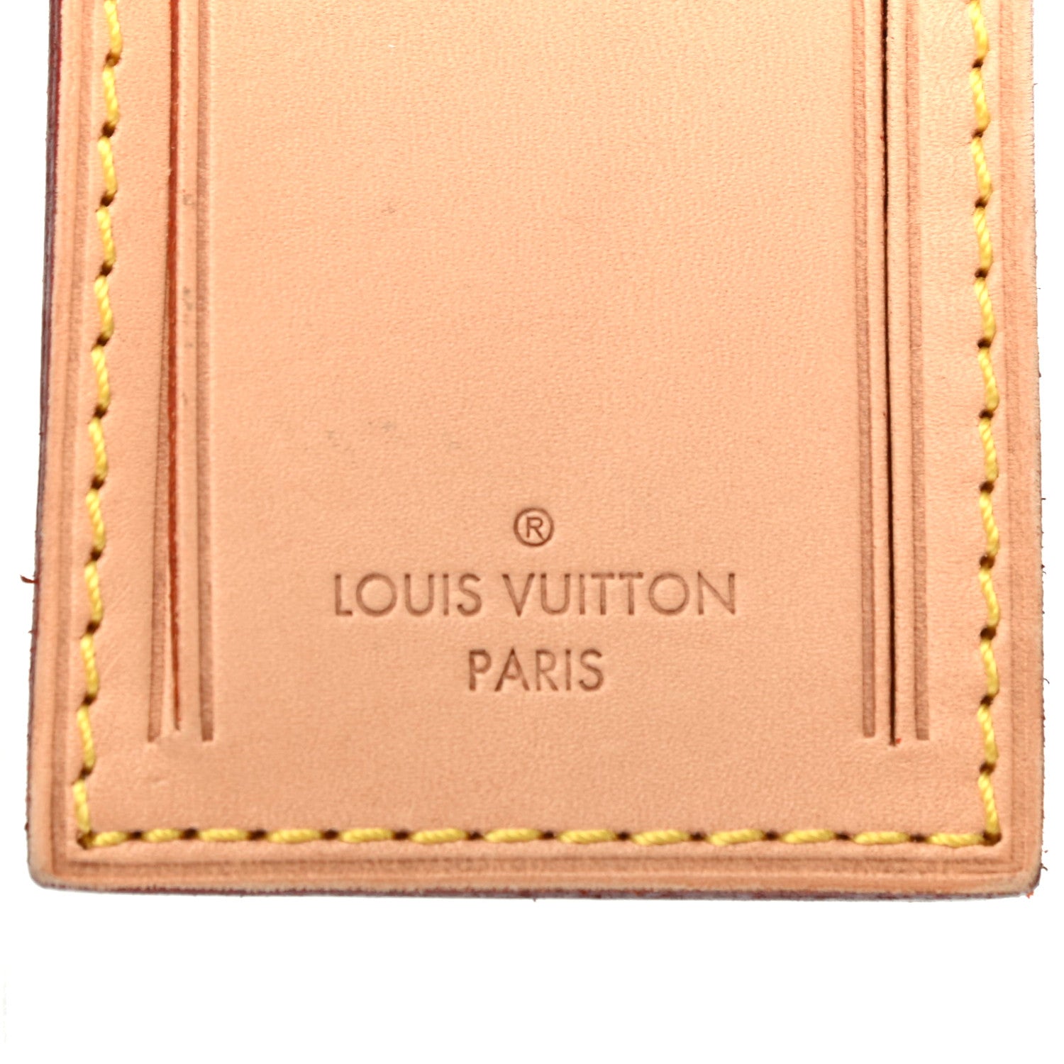 Louis Vuitton Vachetta Luggage Tag 3 of 4