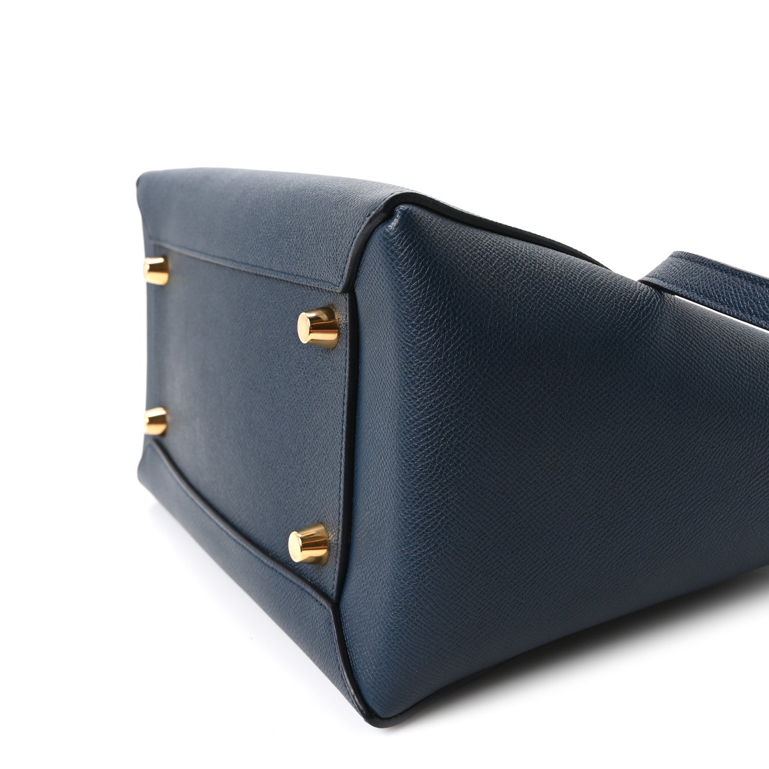 Celine Grained Calfskin Mini Belt Bag Blue 9 of 9