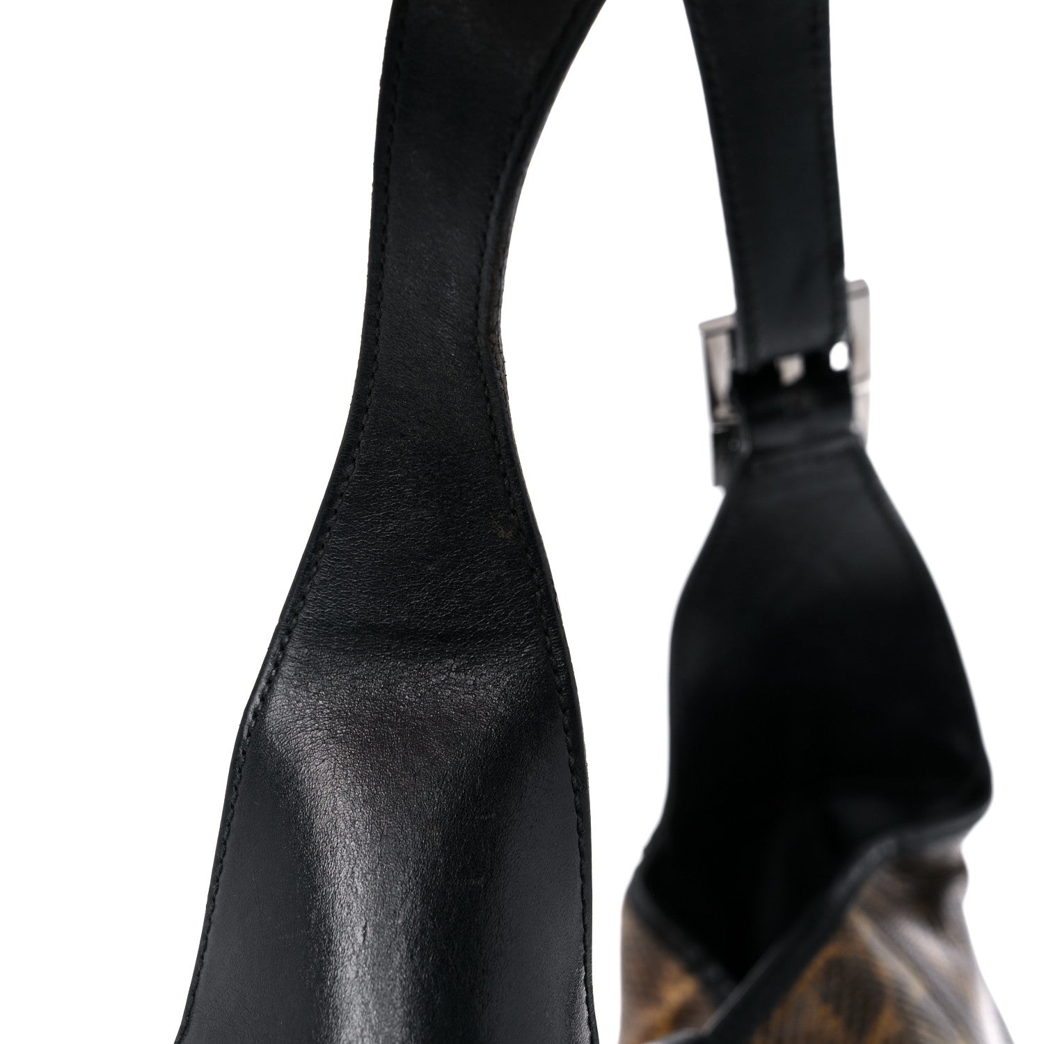 Gucci Lizard Jackie O Hobo Brown 24 of 26