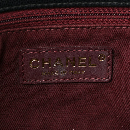 Chanel Caviar Quilted Medium Coco Handle Flap Black 6 of 8