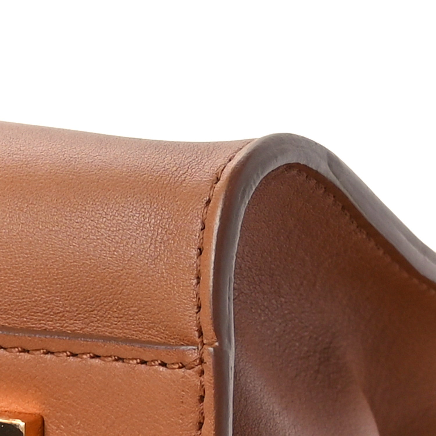 The Row Polished Saddle Calfskin Soft Margaux 10 Bag Cuir 9 of 12