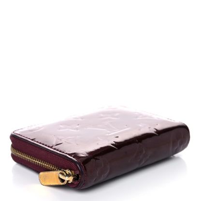 Louis Vuitton Vernis Zippy Coin Purse Rouge Fauviste 4 of 18