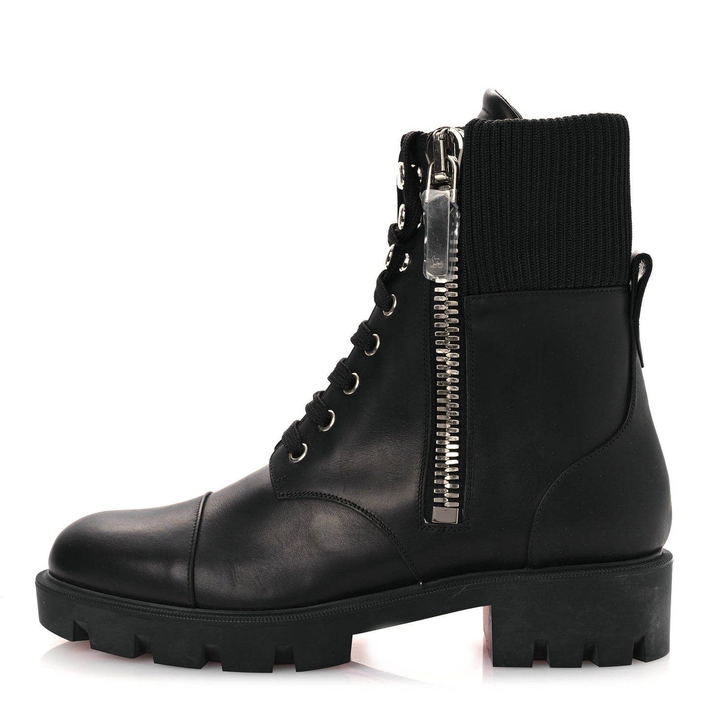Calfskin Quilted En Hiver Boots 39.5 Black