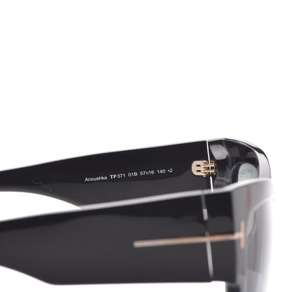Tom Ford Acetate Anoushka Cat Eye Sunglasses TF371 Black 5 of 7