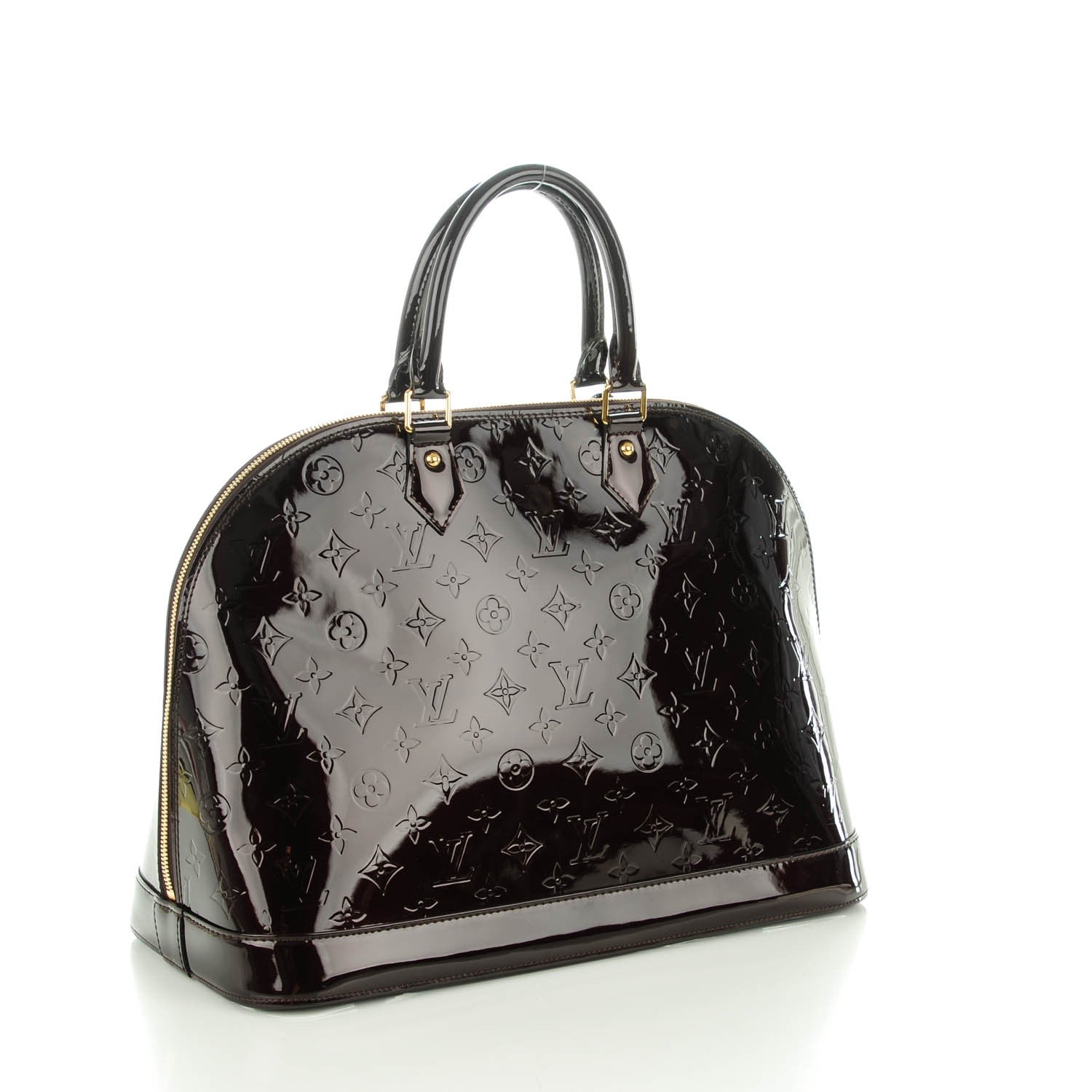 Louis Vuitton Vernis Alma GM Amarante 3 of 7
