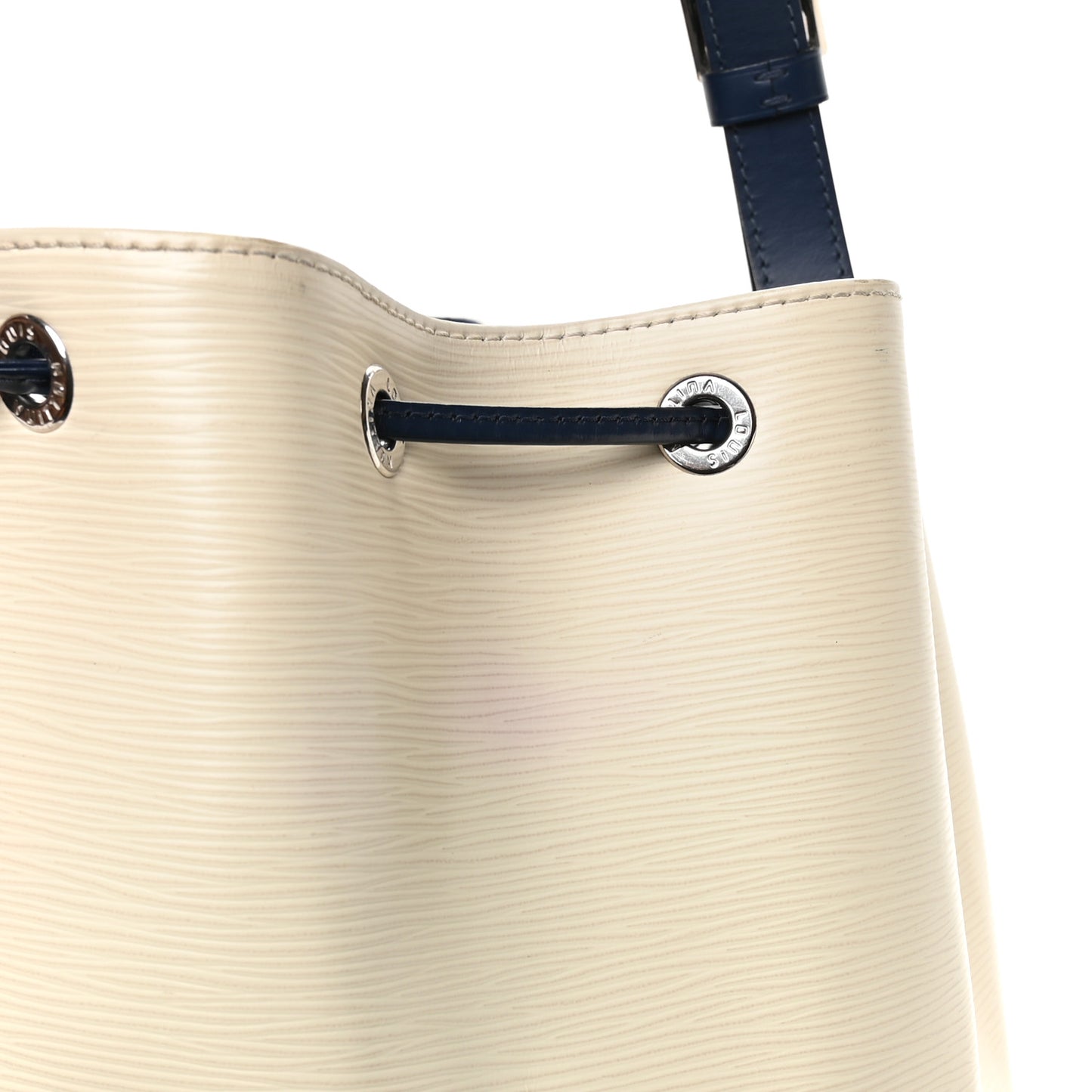 Epi Petit Bi-Color Noe Ivory Indigo