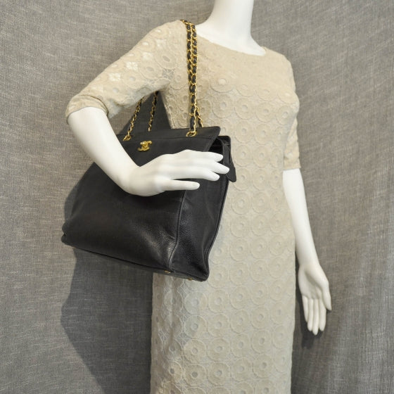 Chanel Caviar Shopper Tote Black 2 of 8