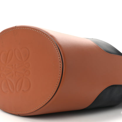 Loewe Calfskin Balloon Bucket Bag Black Tan 9 of 13