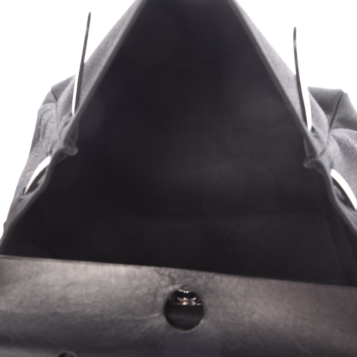 Toile Vache Calfskin Herbag 30 PM Black